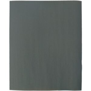 water paper 230 x 280mm 600 grit wet & dry 50 per pack std