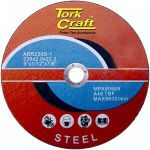 cutting disc for steel 230 x 2.0 x 22.22mm