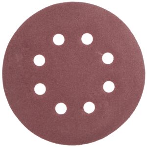 sanding disc 125mm 180 grit with holes 10/pk hook and loop