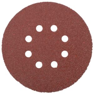 sanding disc 150mm 40 grit with holes 10/pk hook and loop