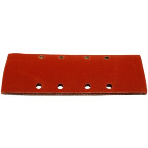 sanding sheet orb 95 x 230mm 150gr plain with 8 holes 5/pk