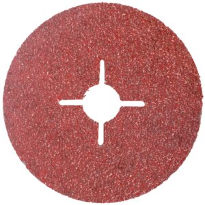 fibre disc 115mm 24 grit 5 pack