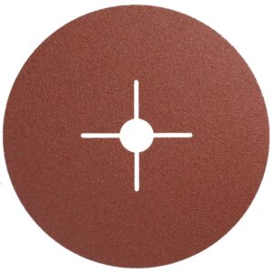fibre disc 180mm 60 grit 5/pack