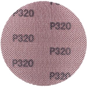dura mesh abr.disc 150mm hook & loop 320grit bulk for sander polisher