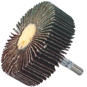 flap wheel 30 x 20 x 6mm shaft 80 grit per each