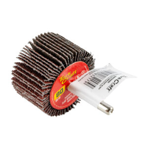 flap wheel 40 x 30 x 6mm shaft 80 grit per each