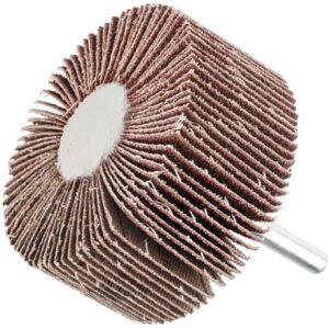 flap wheel 60 x 30 x 6mm shaft 60 grit per each