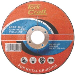 grinding disc for steel 125 x 6.0 x 22.22mm