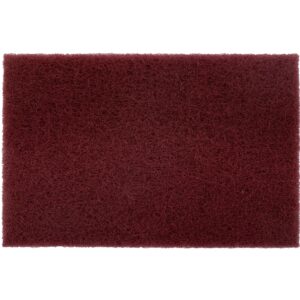 pad non woven industrial strength 150 x 230mm super fine maroon 20pc