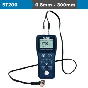 ultrasonic thickness gauge 0.8 300mm gen. use 5.0mhz