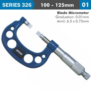 blade micrometer 100 125mm (0.01mm)