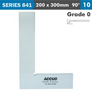 flat edge square 90 deg. grade 0 300x200mm