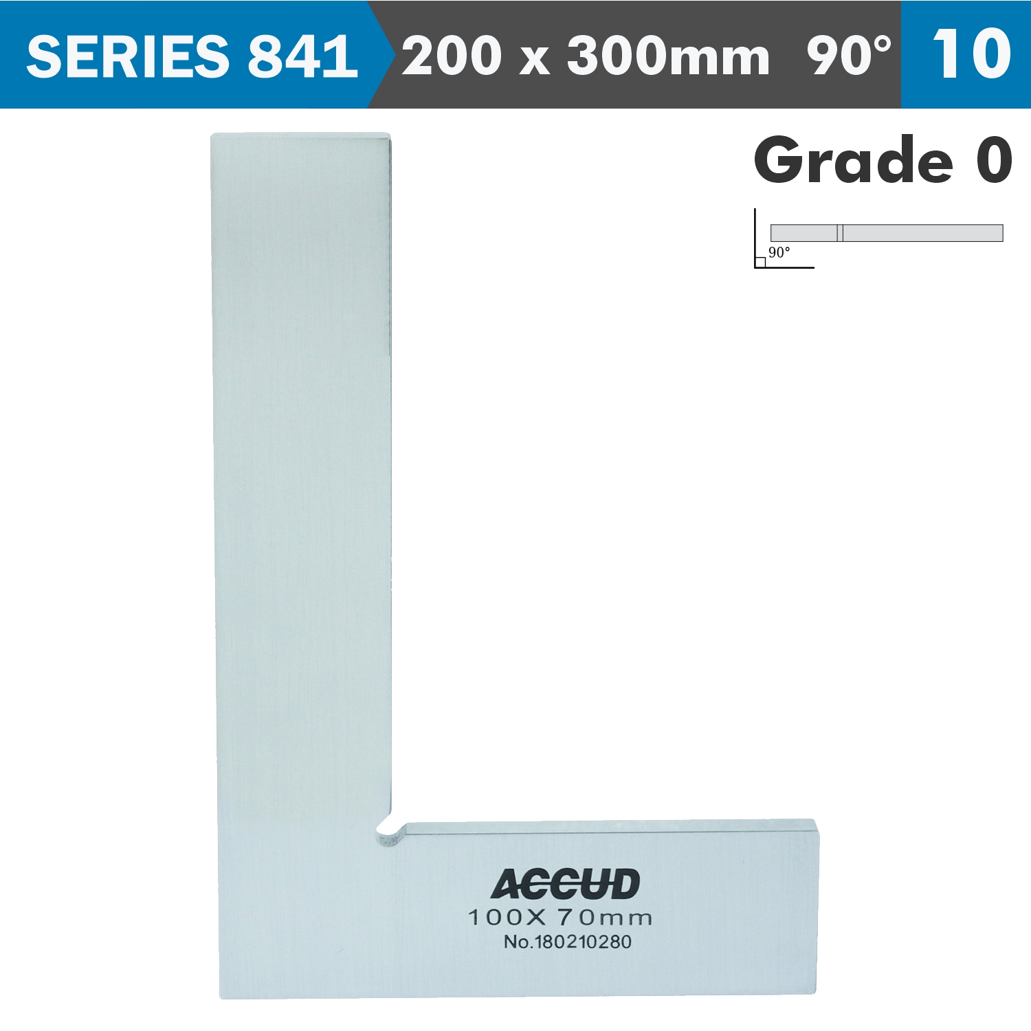 flat edge square 90 deg. grade 0 300x200mm flat edge square 90 deg. grade 0 300x200mm