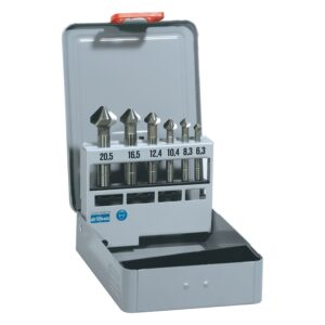 countersink set hss 6 piece