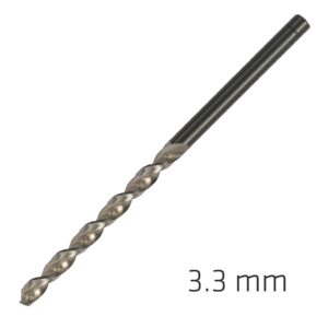 hss forte cobalt drill bit 3.3mm
