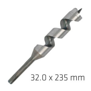 wood auger drill bit 32 x 235mm