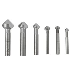 hss countersink set 90 different partition 6 pcs 6.3 8.3 10.4 16