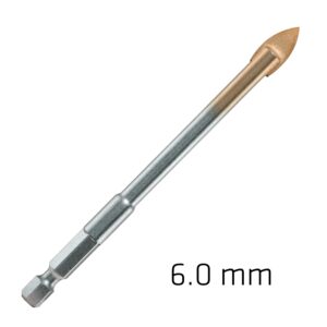 glass and tile drill bit 6mm