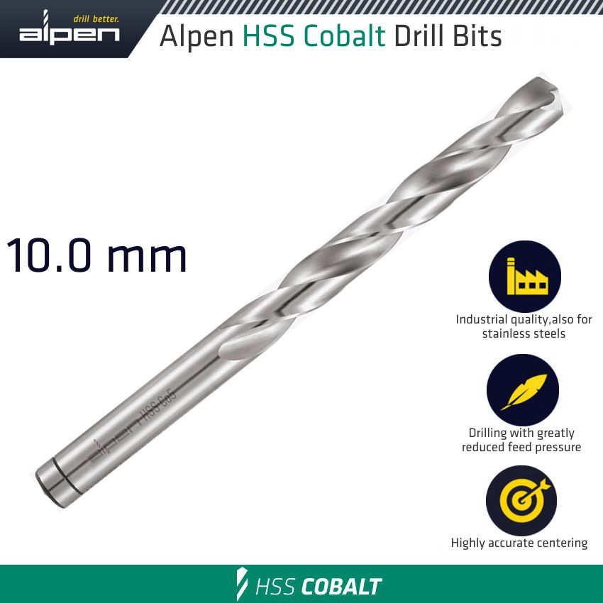 hss cobalt din 338 10.00mm bulk hss cobalt din 338 10.00mm bulk