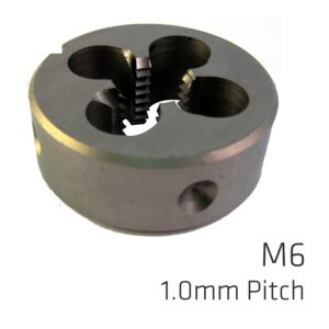 machine die cobalt 6mm spiral point in pouch 1.0mm pitch