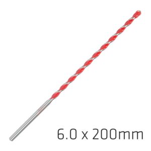 profi multicut drill bit 6 x 200mm