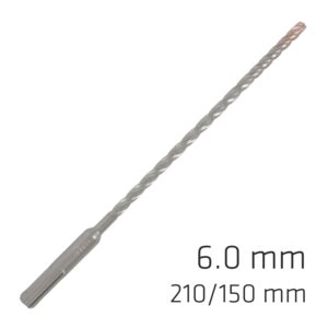 force x 6.0 x 210/150 sds plus rebar drill bit x4 cutting edges bulk