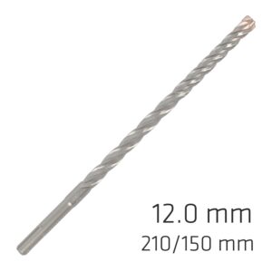 force x 12.0 x 210/150 sds plus rebar drill bit x4 cutting edges bul