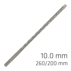 force x 10.0 x 260/200 sds plus rebar drill bit x4 cutting edges bul