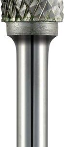 tc rotary burr 12mm ball nose for hard metals