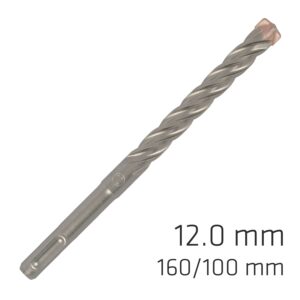 force x 12.0 x 160/100 sds plus rebar drill bit x4 cutting edges