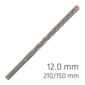 force x 12.0 x 210/150 sds plus rebar drill bit x4 cutting edges