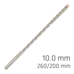 force x 10.0 x 260/200 sds plus rebar drill bit x4 cutting edges