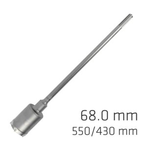 sds max core 68mm x 550 x 430 drill bit