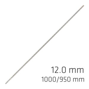 force x 12.0 x 1000/950 sds plus rebar drill bit x4 cutting edges