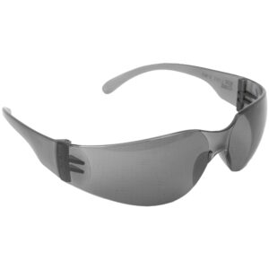 safety eyewear glasses grey in poly bag