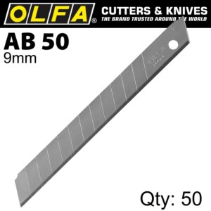 olfa blades ab 50 50/pack 9mm