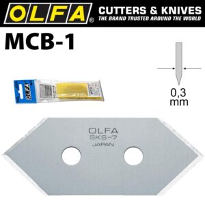 olfa blades mcb 1 5/pack 20mm