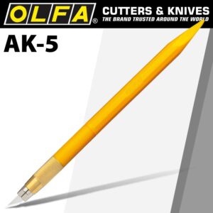 olfa art knife professional with spare blades blister