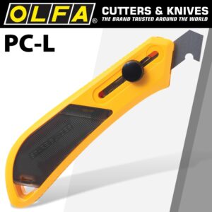 olfa heavy duty plastic & laminate cutter retractable blade