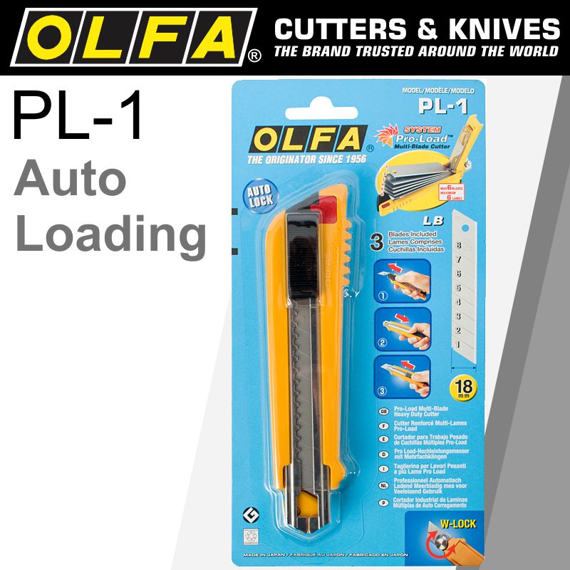 professional pro load heavy duty cutter 18mm blades auto re load professional pro load heavy duty cutter 18mm blades auto re load