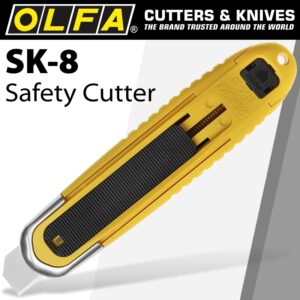 olfa automatic self retracting safety knife & box opener