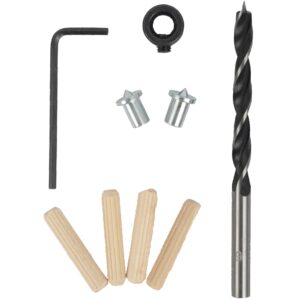 doweling accessory kit 6mm 34 piece (birch wood)