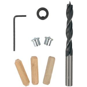 doweling accessory kit 10mm 22 piece (birch wood)