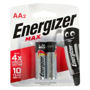 max aa battery 2pack (moq20) energizer