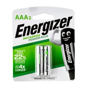 recharge battery 700mah aaa 2pack (mo 6) energizer