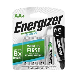 recharge battery 2300mah ext aa 4pack (mo 6) energizer