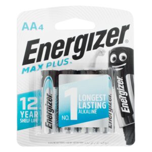 maxplus aa battery 4pack (moq12) energizer