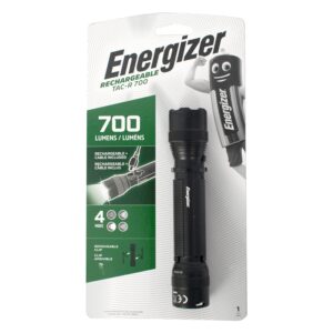 tacticle recharge 700lumens torch energizer flashlight