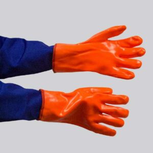 pvc freezer glove – knit wrist