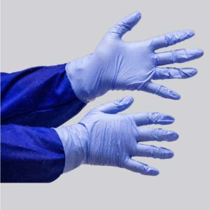 disposable examination gloves – nitrile non powdered